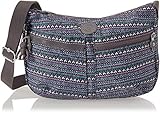 Súper ligera con una correa cruzada ajustable, esta bolsa cruzada con tela elevada es una primera elección para los fines de semana pasados explorando y haciendo mandados diarios.