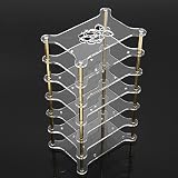 stack exchange inc  Ils - Clear Acrylic 6 Layer Cluster Case Shelf Stack For Raspberry Pi 3/2 B and B+