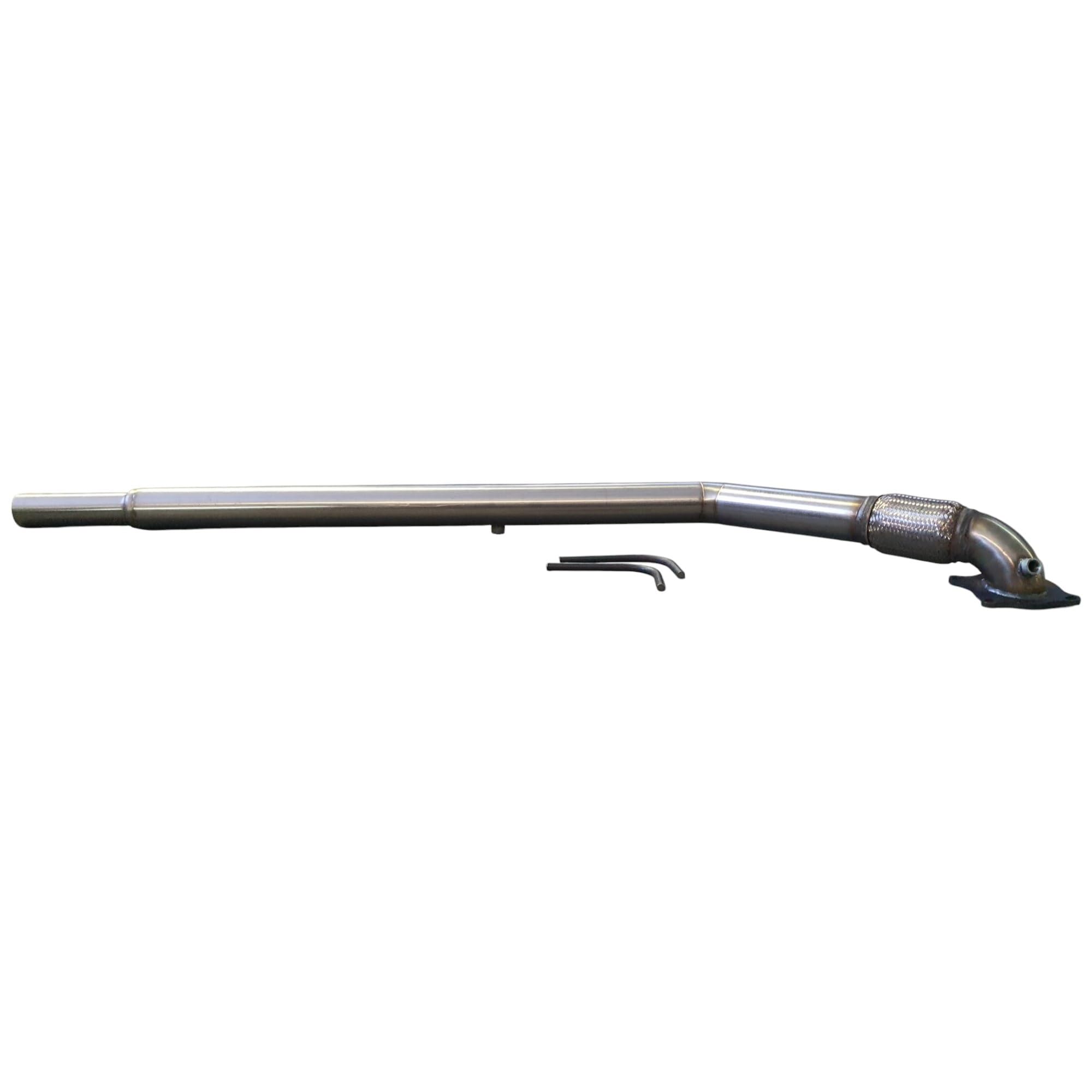DOWNPIPE 2.0 TFSI-2.0 TSI compatible avec: Golf V-VI/Leon II/SCIROCCO / A3 8P / JETTA