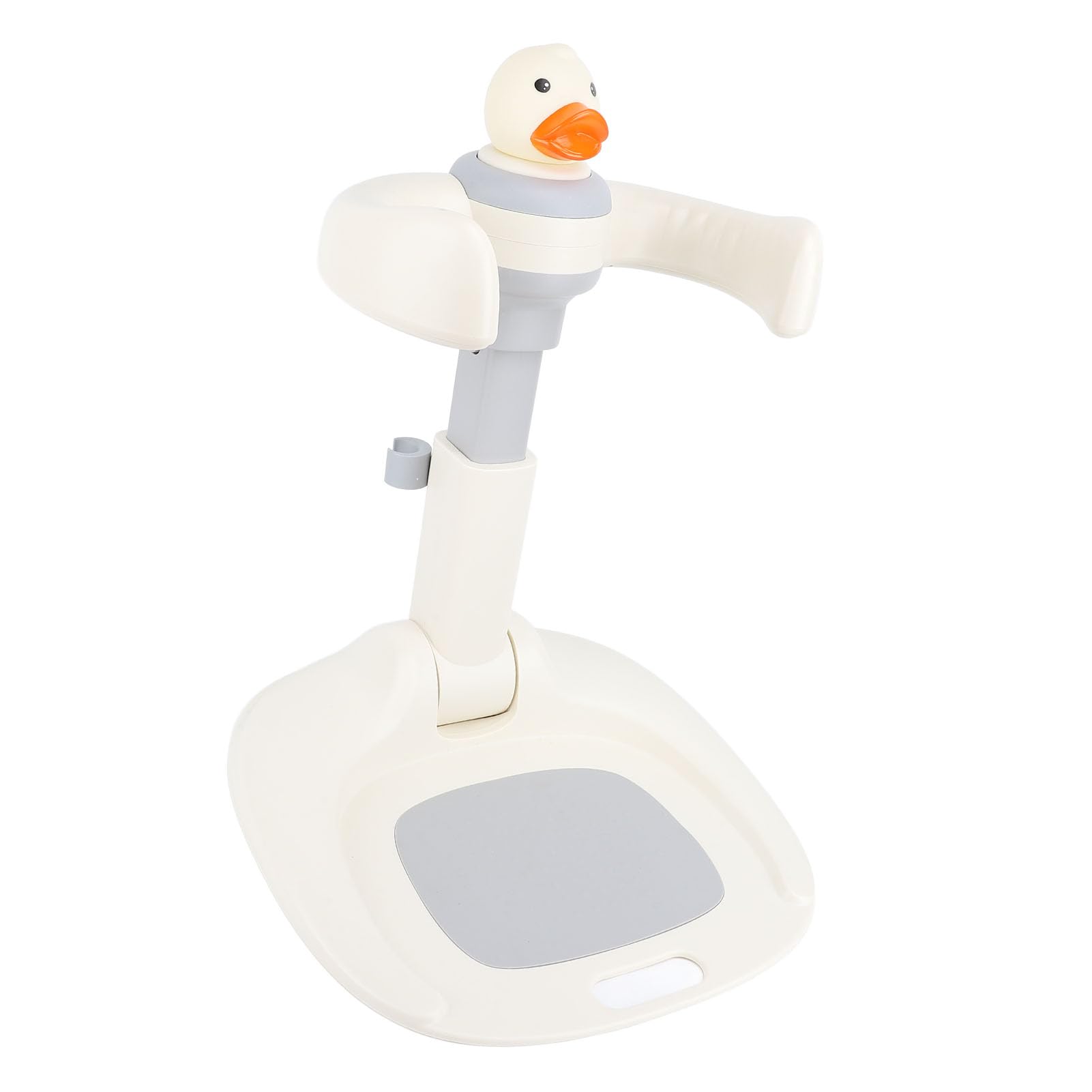 Dioche Supporto Bagno Pieghevole per Doccia per Bambini - Altezza Regolabile con Base Antiscivolo - Design Papera Cartone Animato - Supporto per Bagnetto per Bambini Piccoli - Ideale per il Bagnetto