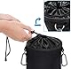 XCOZU Wäscheklammer Beutel zum Aufhängen, Klammerbeutel Wasserdicht mit 2 Kleiderbügel Clips hält Pegs sauber und trocken für Indoor Outdoor Pegs Organizer Lagerung verwenden