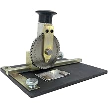 Dog Tag Stamping Machine, 5mm/0.2inch Height Rotatable Letter and Number Embosser Manual Stamping Deboss Embossing Machine Engraving Punch Tool