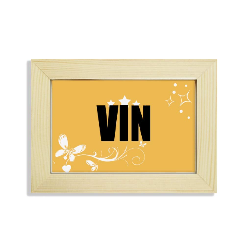 Escritorio de madera Vin País el regalo perfecto para amantes de fotos de flores