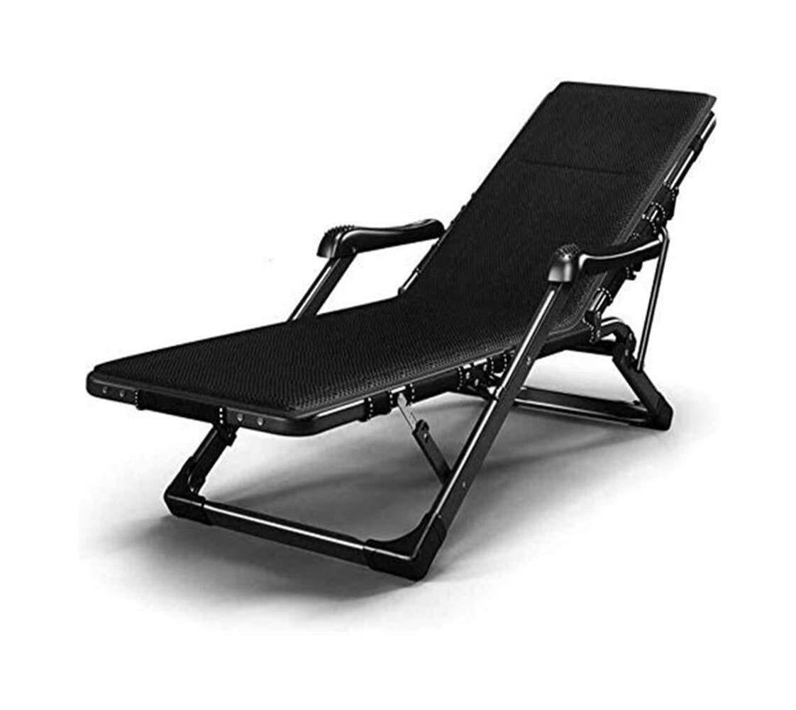 Chaise longue de patio inclinable assis couché pour un confort optimal