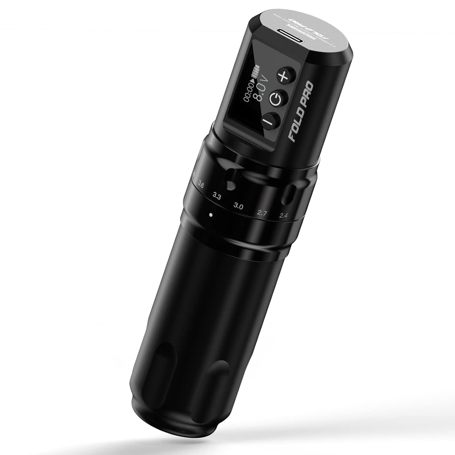 Dragonhawk ワイヤレスマシン Dragonhawk Fold Pro Wireless Tattoo Machine Pen with 7
