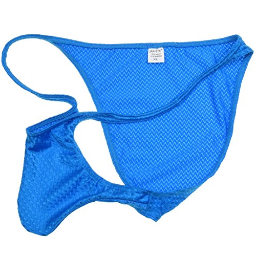 OROCOJUCO Men's Bodybuilding Competition Posing Mini Briefs Cheeky Bikinis Liquid Trunks3