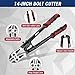 RIZOM 3-Piece Bolt Cutter Pliers Set, 14