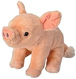 ✔ Das exklusive Stofftier Ferkel aus Plüsch ist mit einem kuschelweichen und anschmiegsamen Plüschfell gesegnet und fasst sich toll an.