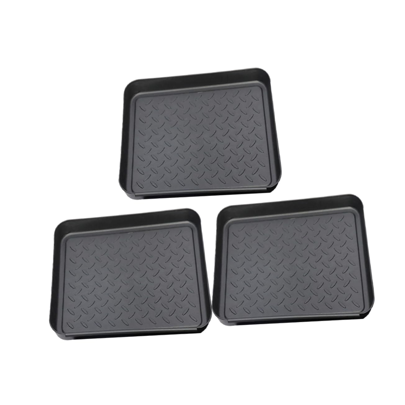 Présentoirs pour pots de fleurs et plateaux protecteurs pour garder un sol propre