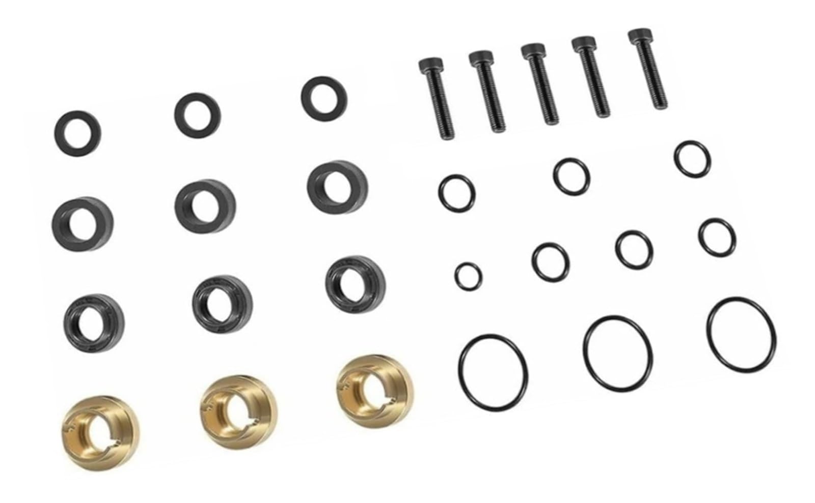 Kit di guarnizioni di ricambio for pompa idropulitrice compatibile con i modelli più diffusi Set completo di materiali premium
