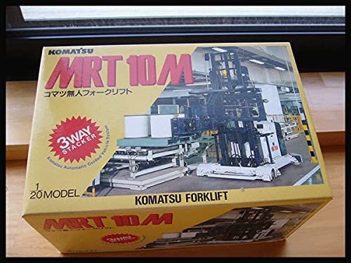コマツ無人フォークリフトMRT10 M 1/20 スケールモデル　KOMATSU Amazon.co.jp: コマツ 無人フォークリフト MRT 10M 1/20
