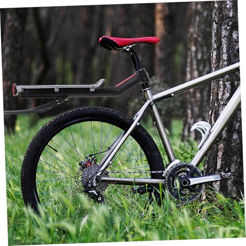 Soporte trasero para bicicleta Toddmomy de aluminio desmontable 3