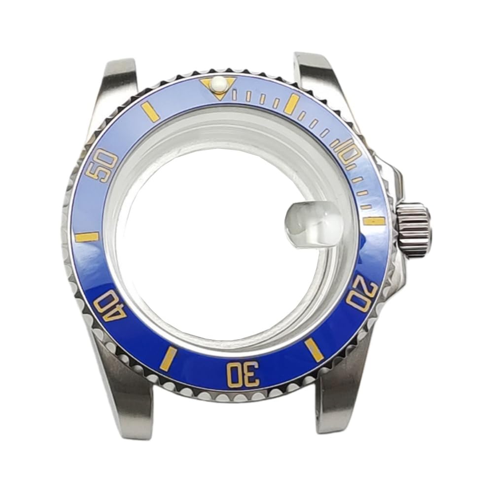 40mm Stal Nierdzewna Koperta Zegarka Modyfikacja Kit Obrotowy Bezel Zamiennik Koperta Zegarka Części dla Rolex Submariner