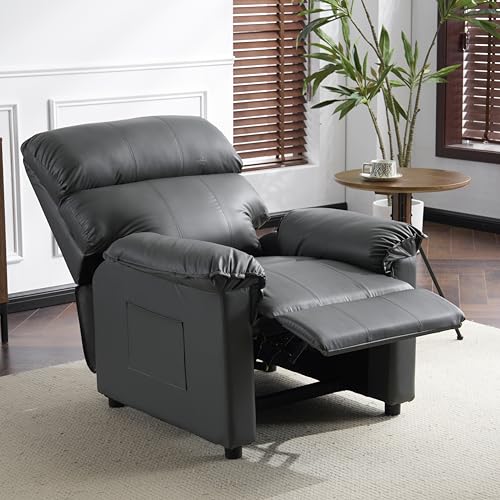 ���N���C�j���O�\�t�@ 1�l�|�� �I�b�g�}����̌^ PU���U�[ 165�x���� ���[�|�P�b�g�t�� �p�[�\�i���`�F�A �Q�[�~���O�`�F�A�� ��l��炵 ������� �ӂ�ӂ� ������ (�O���[)