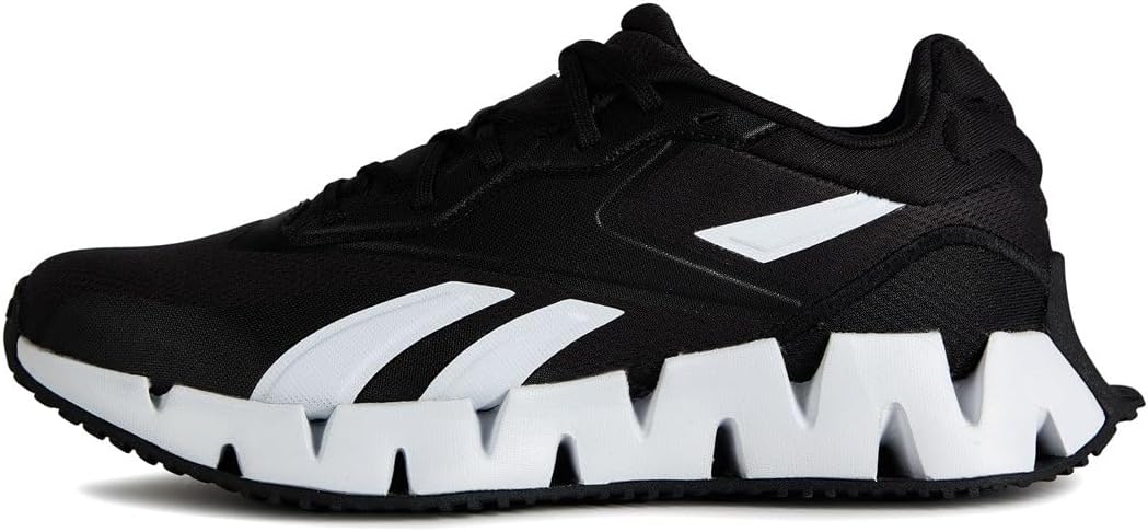 Reebok Men's Zig Dynamica 4 Shoes Trainers Running Sneakers Fashion Lifestyle (Black, us_Footwear_Size_System, Adult, Men, Numeric, Medium, Numeric_11_Point_5)