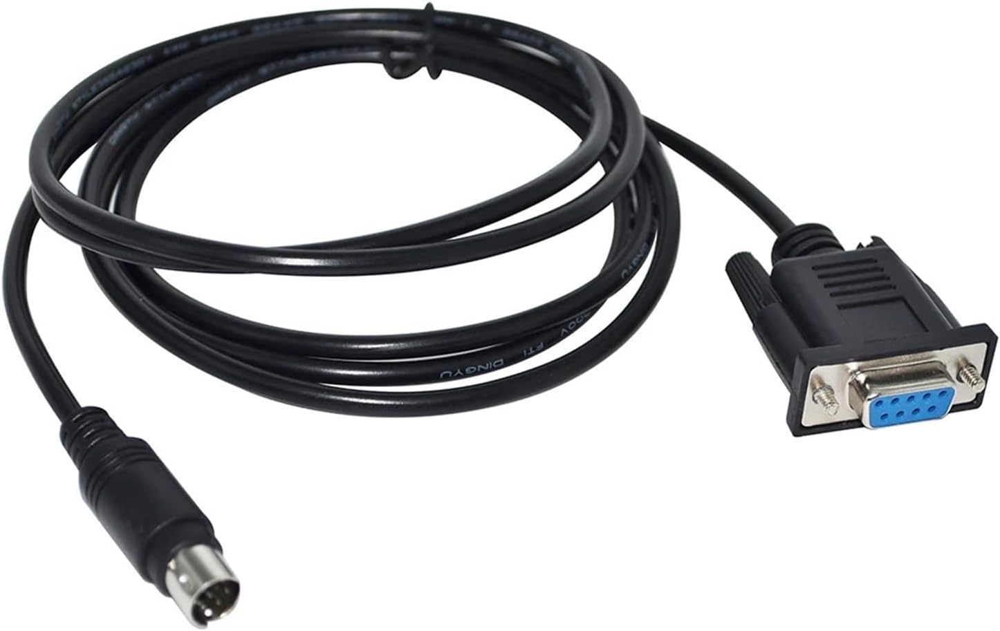 RS422 Interface DB9 D-SUB 9PIN to MINI DIN 8P MD8 Male Operating Unit Connect to MITS~BISHI Electric PLC 6XV1440-2P Cable(8m,DB9 F to MD8)