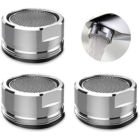 SANTOO 3 Pack Brass Tap Aerators Cover