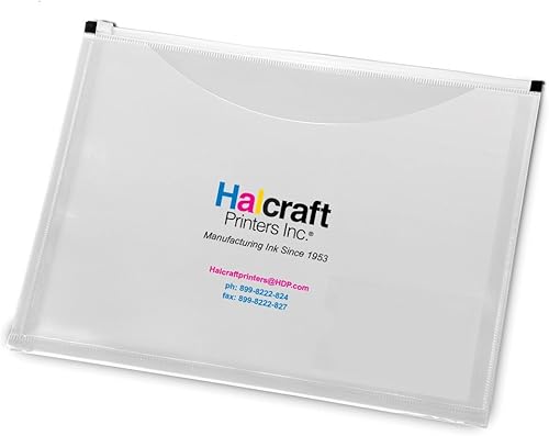 Miniatura 2 de Carpeta transparente translúcida con cremallera, tamaño carta, bolsa impermeable con cierre deslizante sin costuras, sobres, documentos de