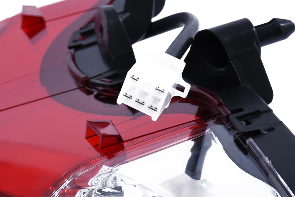 AVDB-moto Feu Arrière/Stop LED compatible avec HONDA PCX 125/150 2015-2017 + Clignotants Intégrés (Rouge)