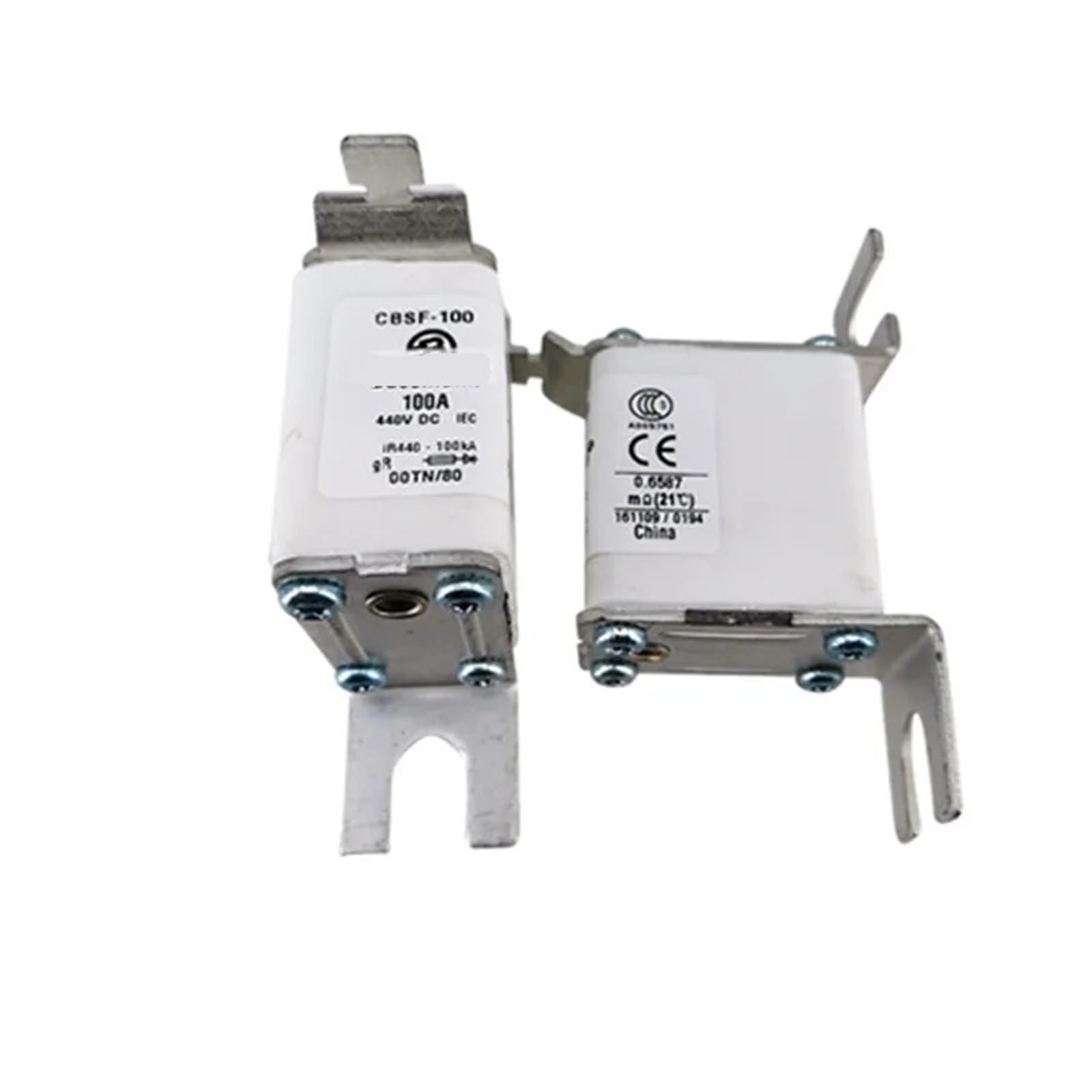 Composants électroniques complets à fusible modèle GBSF-100 rapide et basse tension