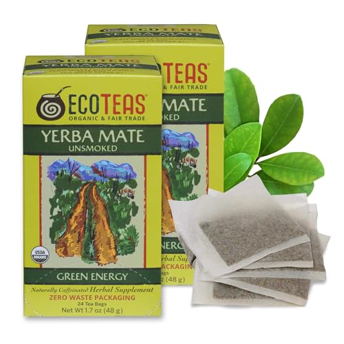 ECOTEAS Organic Yerba Mate Tea Bags