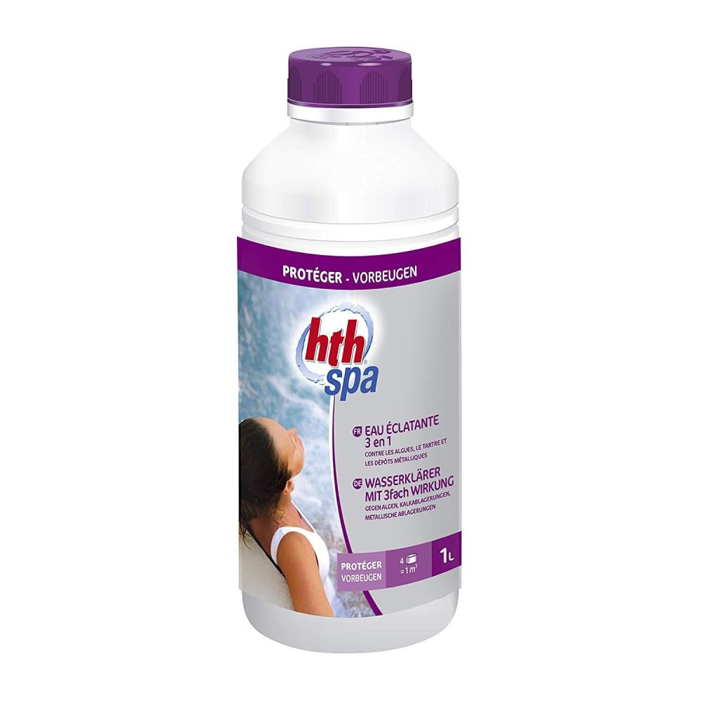 Alice's Garden Nettoyant Spa 3 en 1 HTH protège. nettoie et optimise Le Traitement du Spa