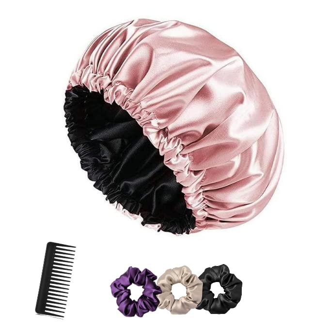 Buy Atrube Satin Silk for Hair with 3 Satin Scrunchies, Satin