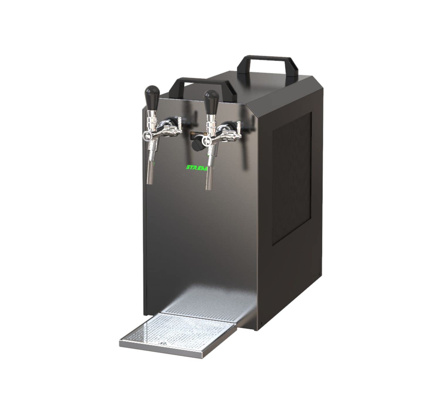Set Completo - Spillatore Birra - Stream 80, Dispenser Birra, Macchina per Birra 2-Linee, 90 Litri/h - Dry Cooler, Keg:Senza, Keg 2:Senza