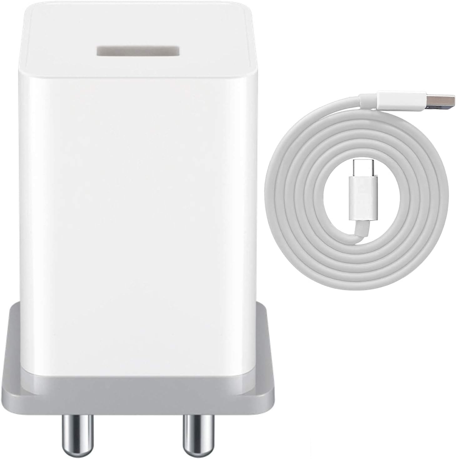 Ultra Fast Type-C Charger For Le Eco Le , Le Eco Le 1s, Le Eco Le 2, Le Eco Le 2 Pro, Le Eco Le Max, Le Eco Le Max2, Le Max 2, LeEco Cool1 dual , LeEco Le Pro 3 AI Edition, LeEco Le Pro3, LeEco Le Pro3 Elite Charger Original Adapter Like Wall Charger | Mobile Charger | Qualcomm QC 3.0 Quick Charge Adaptive Fast Charging, Rapid, Dash, VOOC, AFC Charger With 1m Type C USB Data Cable (2.4Amp, OP, H3, White)