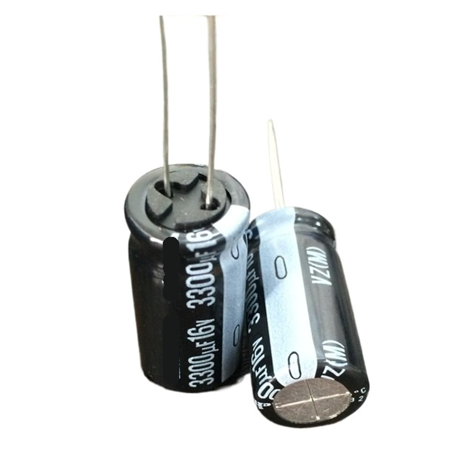 Condensateurs 3300 uF 16 V aluminium contre les parasites sonores et micro-coupures