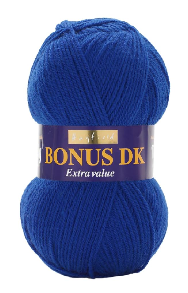 Hayfield Bonus DK Double Knitting, Royal (979), 100g by Sirdar