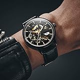 Edelstahl (keine Sorge über Rost und Verfärbungen) (keine Sorge über das Netzband wird Ihre Hand kratzen) (Anti-shock, Anti-fallen, anti-scratch)