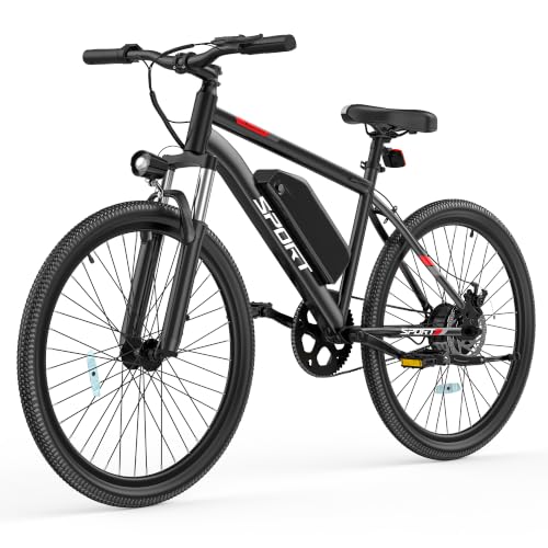 26/20 Inch 1000W Peak Electric Bike, Mountain E-Bikes Electric Bicycles image 2