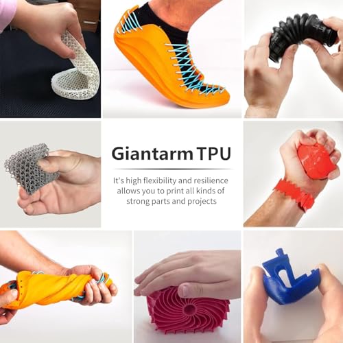 Image of GIANTARM TPU Filament 1.75 mm for 3D Printer 1 kg Blue