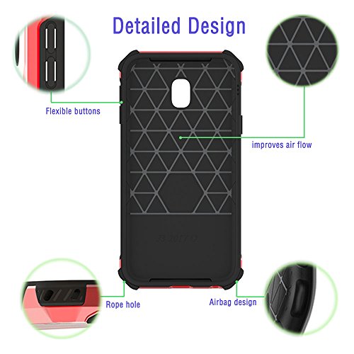 KUAWEI Custodia per Samsung Galaxy J3 2017