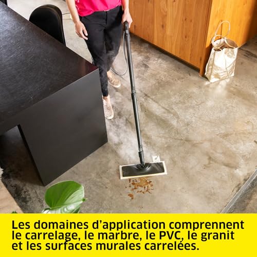 KARCHER Kit 2 serpillières universelles microfibress pour buse sol Compatible EasyFix SC 1 SC 2 SC 3 SC 4 SC5 - vue 5