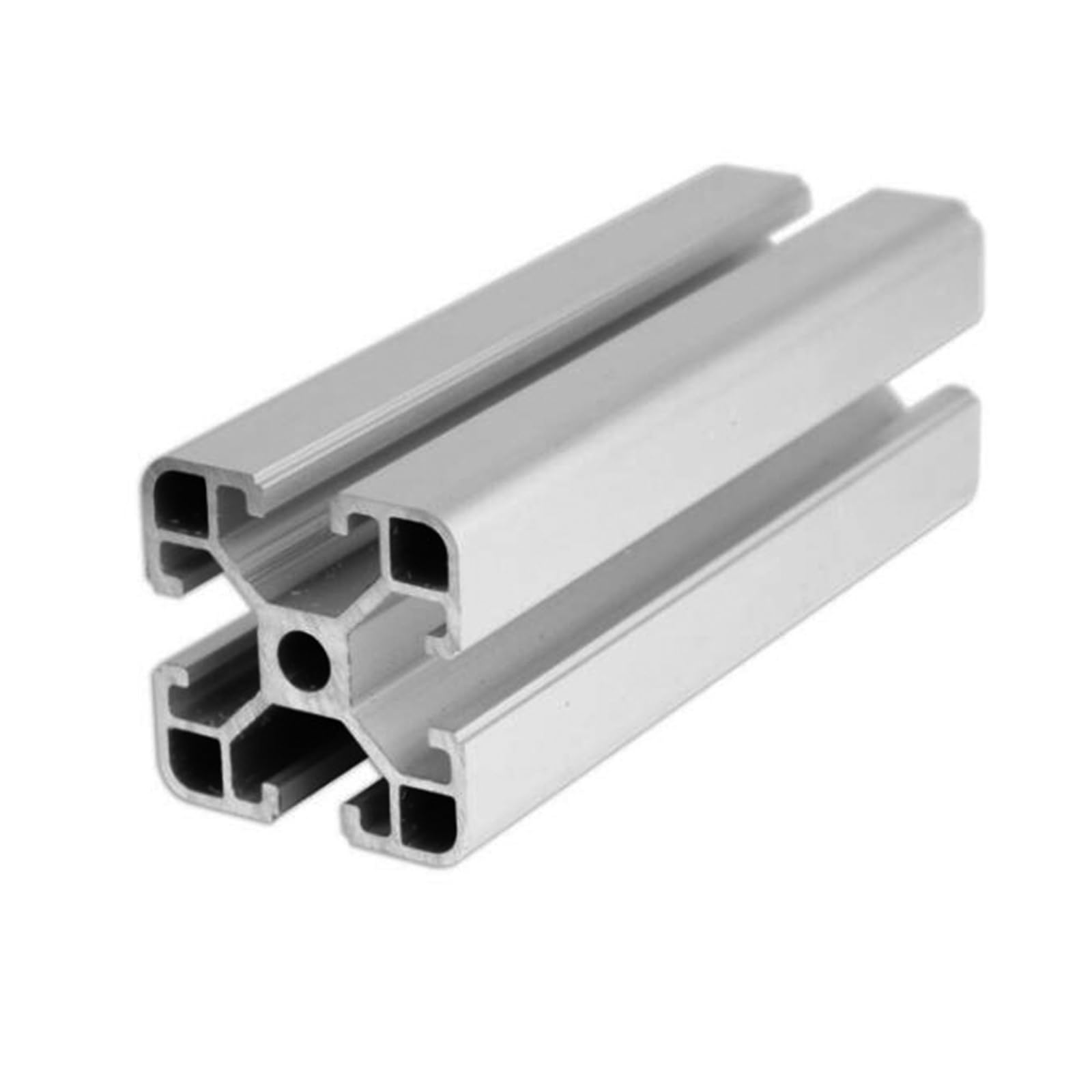 2020 2040 3030 2080 Aluminum Profile 100mm to 800mm Linear Rail Extrusion CNC 3D Printer Parts(T-4040 Silver,650mm)