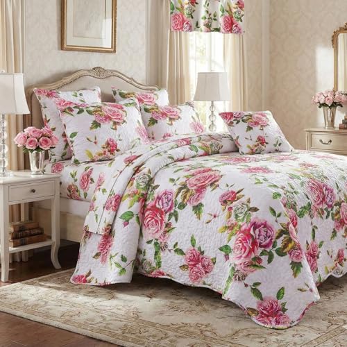 DaDalogy 13-Piece Floral Bed in a Bag Set, Full