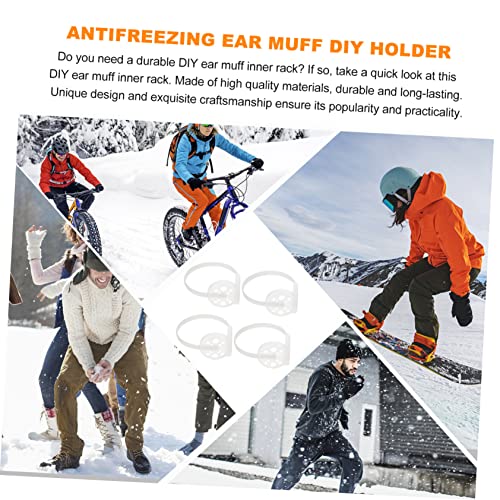 Earmuff Diy Holder Skeleton Equipment Rack Earmuff Forms for Cold Winter Warmth3