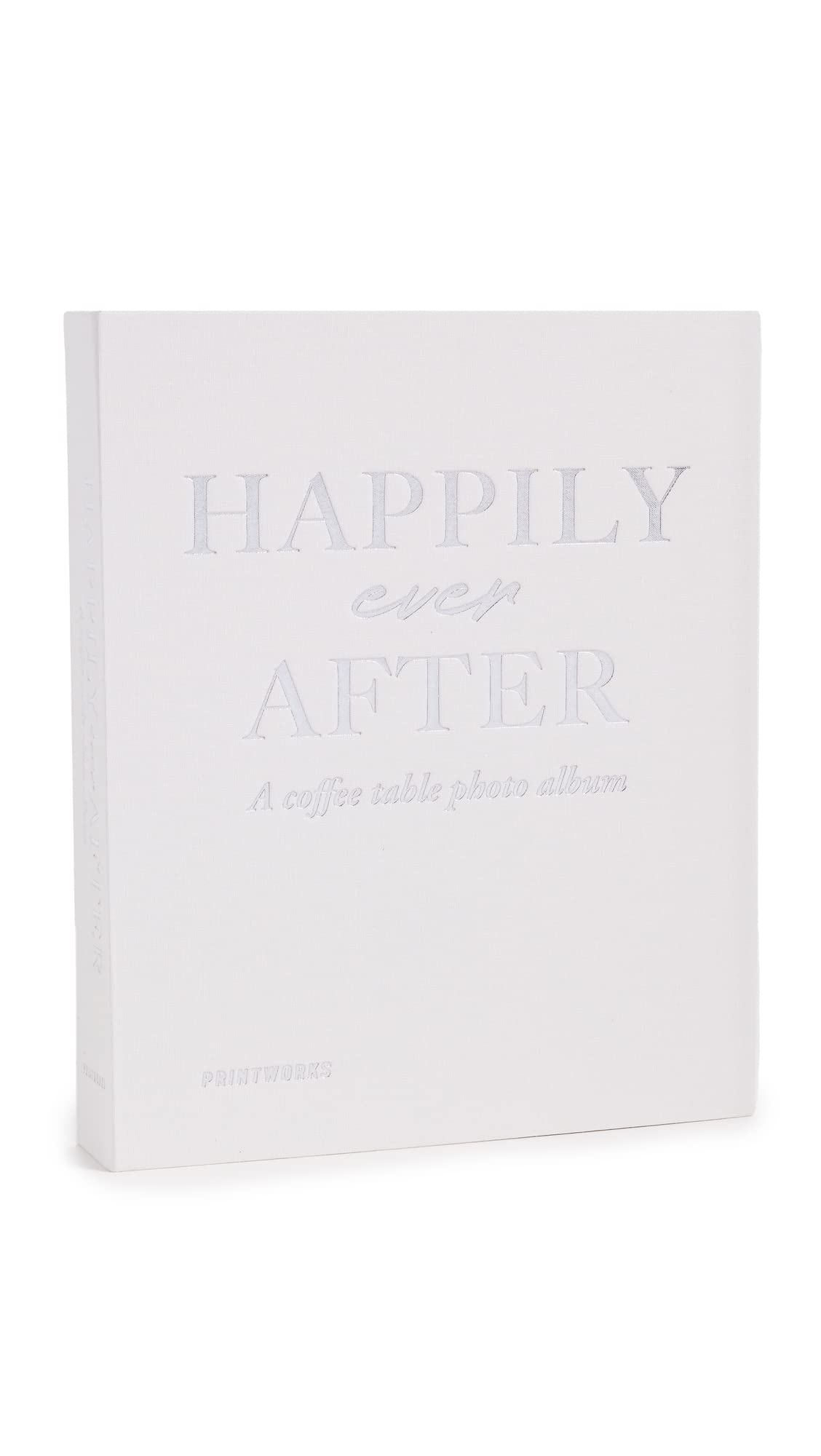 Printworks Black (2) Photo Albums - Happily Ever After (Ivoire) Photo Album Large Photo Albums Photo Home Decor