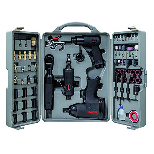 Rowi Druckluft-Werkzeug-Set DWZ 71/1 71-teilig