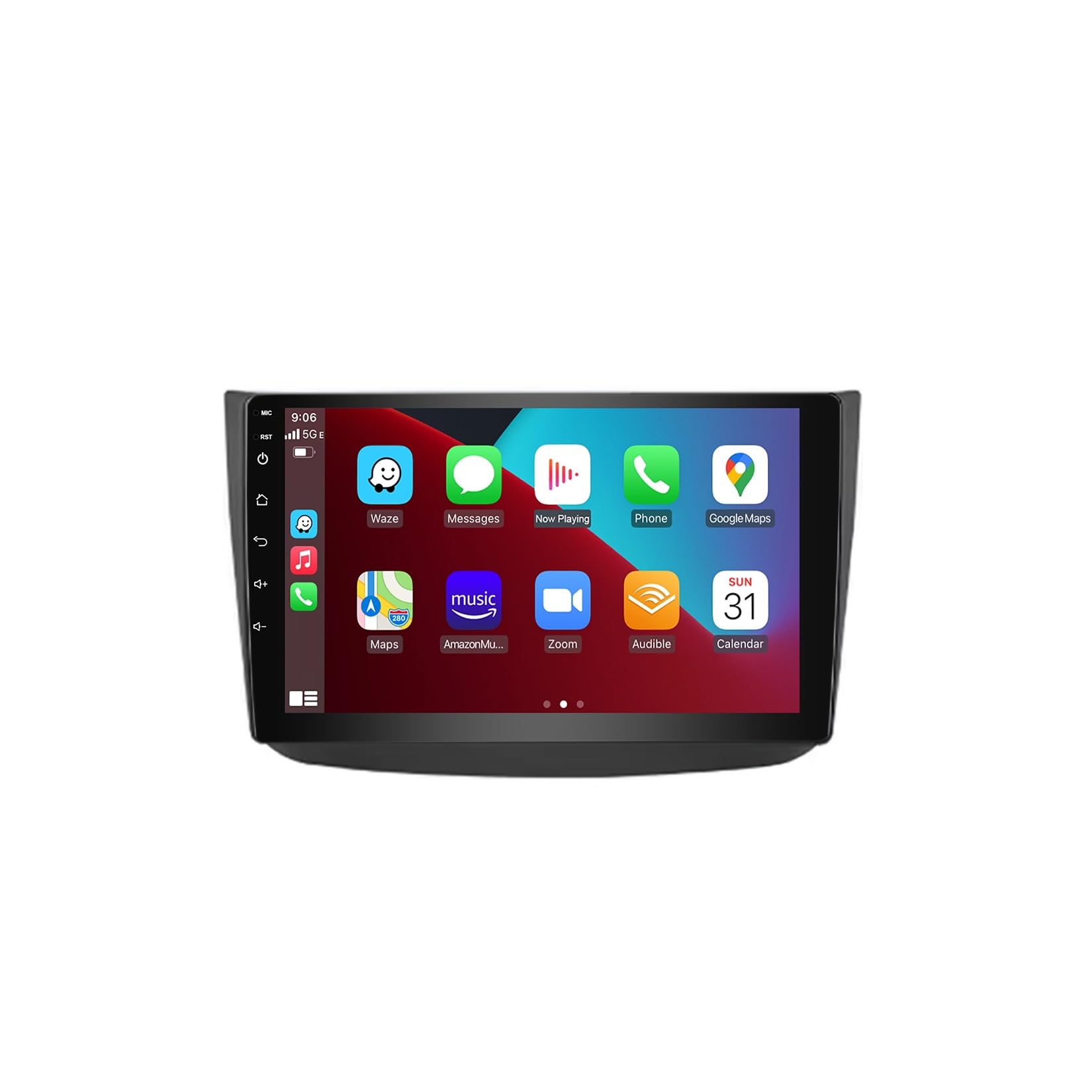 Radio samochodowe z Androidem 15, ekranem dotykowym, 10 cali, 2 DIN, do modelu Benz Vito 2 W639 2004-2012, z funkcją CarPlay BT FM RDS, USB WIFI SWC, tylną kamerą i odtwarzaczem multimedialn