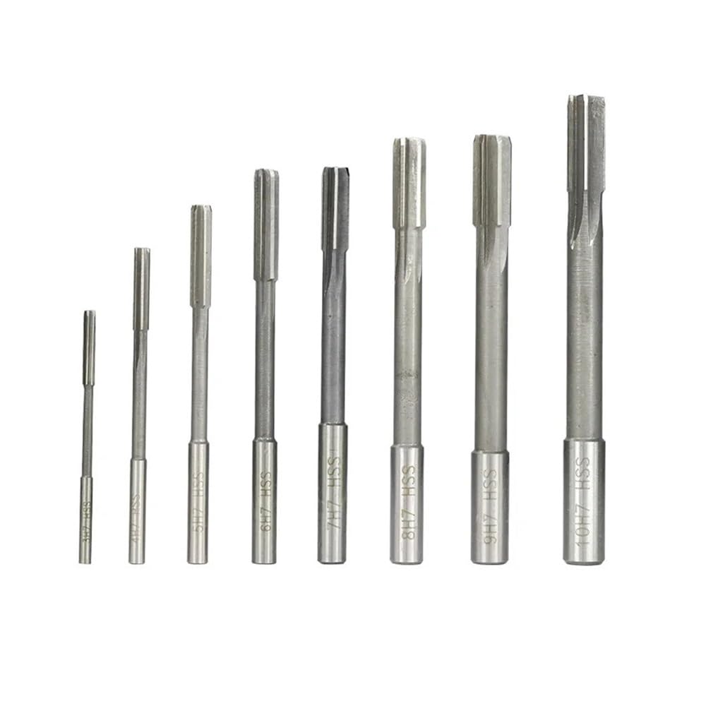 Alésoir de mandrin H7 HSS pour machine à cannelure droite 2 à 12 mm (H7 12 mm)