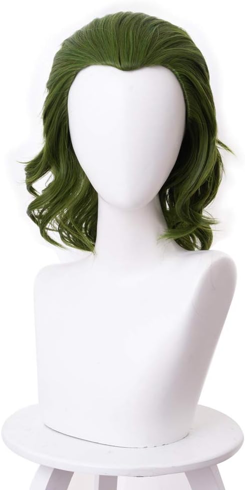 2019 Movie Clown Cosplay Wig Costume Short Curly Wavy Hair