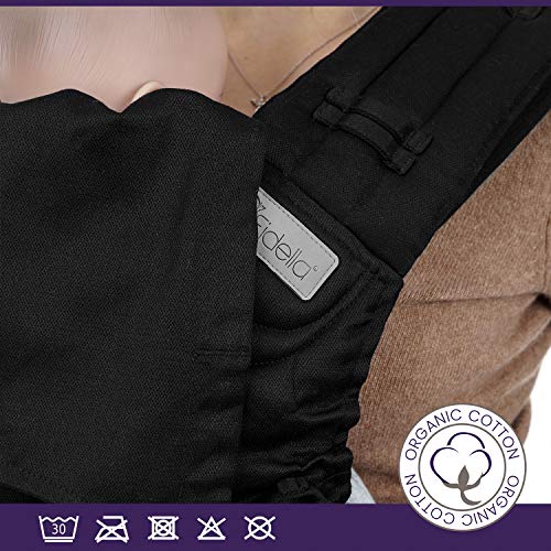 Fidella Mei Tai Babydrager, buikdrager en rugdrager, ergonomische draagdoek en babydrager gecombineerd als combitdrager⦠- Image 7