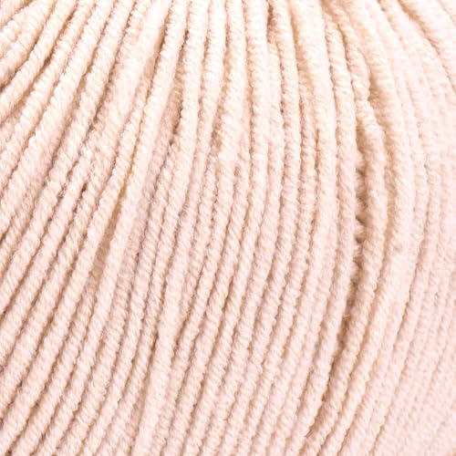 Image of YarnArt Genius Soft Cotton Acrylic Blend Yarn - Amigurumi, Crochet and Knitting -%55 Cotton-45% Acrylic, Craft Yarn for Kids and Adults Garments, Baby Items and Accessories, 174 yds / 50 g