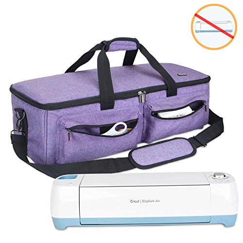 Luxja Carrying Bag Compatible with Cricut Explore Air and Maker, Tote Bag Compatible
