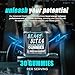 DYALE Beast Bites Creatine Bites - 5g Creatine Monohydrate Per Serving - No Sugar or Artificial Colors - Low-Calorie, Vegan & Halal - Blue Raspberry Flavor - 30 Gummies (1pc)