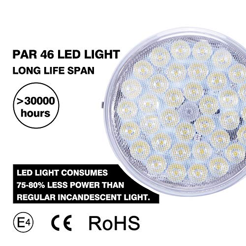 Lámpara LED PAR46 36W 2500LM 6000K Flood IP67 miniatura 6