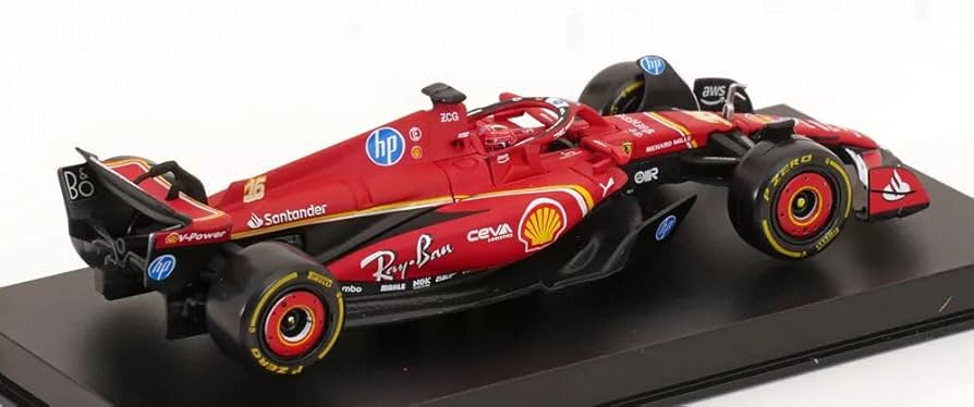 Amazon | ブラーゴ 1/43 フェラーリ F1 SF-24#16 シャルル